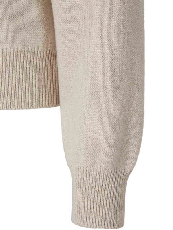 Cardigan - Beige shop online: JACQUEMUS