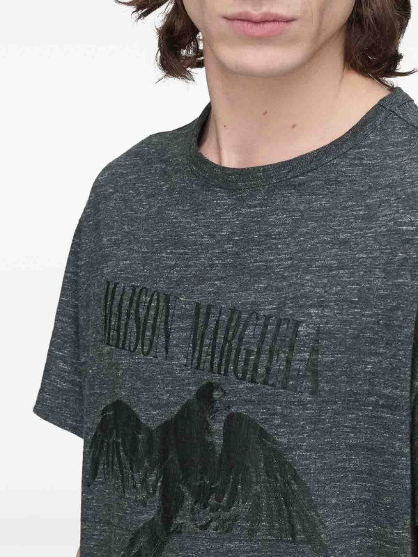 T-Shirt - Grau shop online: Maison Margiela