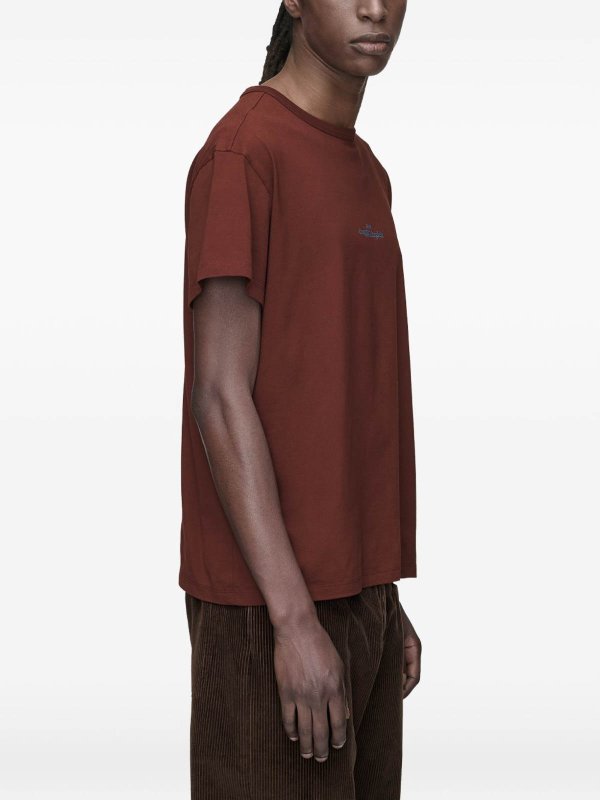 T-Shirt - Dunkelrot shop online: Maison Margiela
