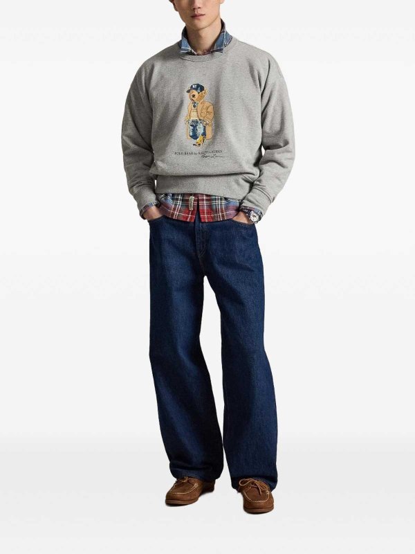 POLO RALPH LAUREN buy online Rundhalspullover - Grau