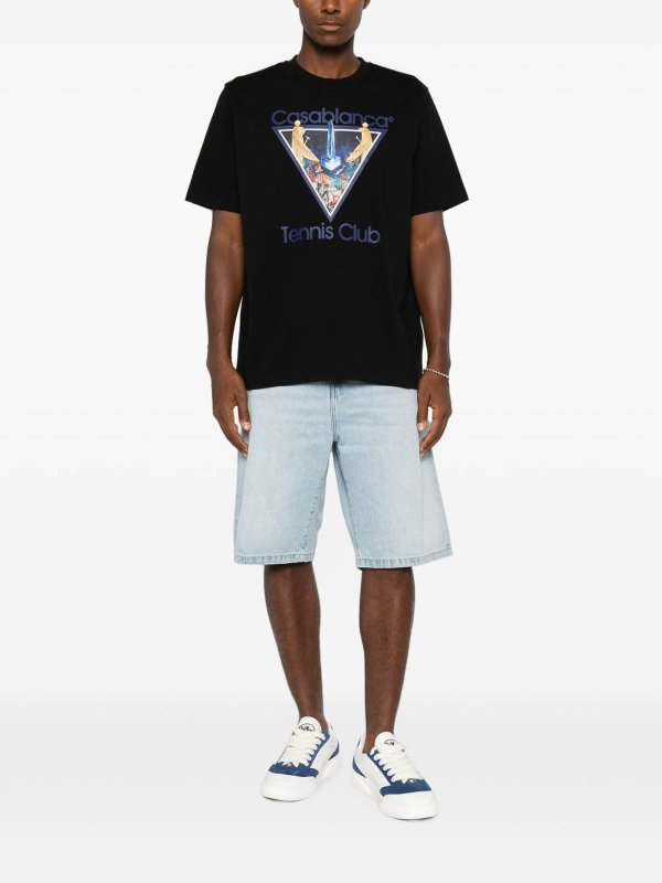 T-Shirt - Schwarz shop online: CASABLANCA