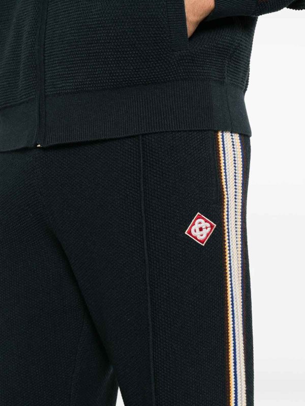 Traininghose - Dunkelblau shop online: CASABLANCA