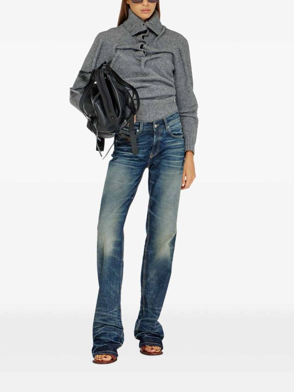 The Best Shops DIESEL: クルーネック - クルーネック - グレー