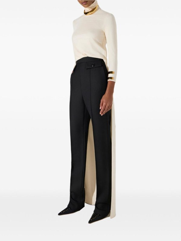 ELISABETTA FRANCHI buy online Rundhalspullover - Weiß