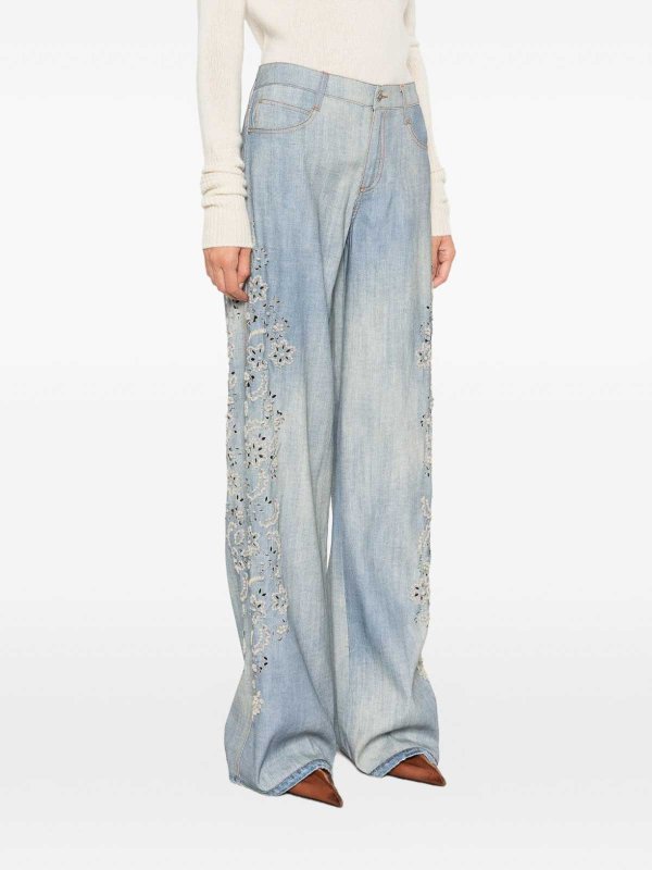 カジュアルパンツ - ライトウォッシュ shop online: ERMANNO SCERVINO