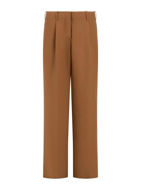 HERNO: Casual Hosen - Casual Hose - Camel