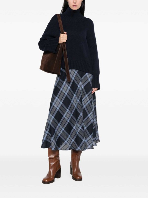Jupe Midi - Bleu shop online: MARELLA