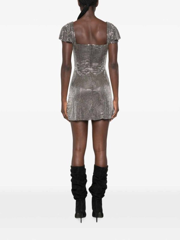 Robe Courte - Gris shop online: Self Portrait
