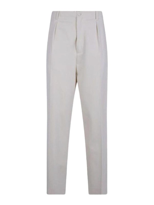 Semicouture: Casual Hosen - Casual Hose - Weiß