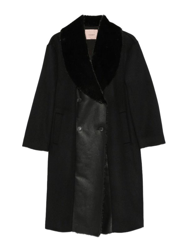 TWINSET: Pellicce e montoni - Cappotto