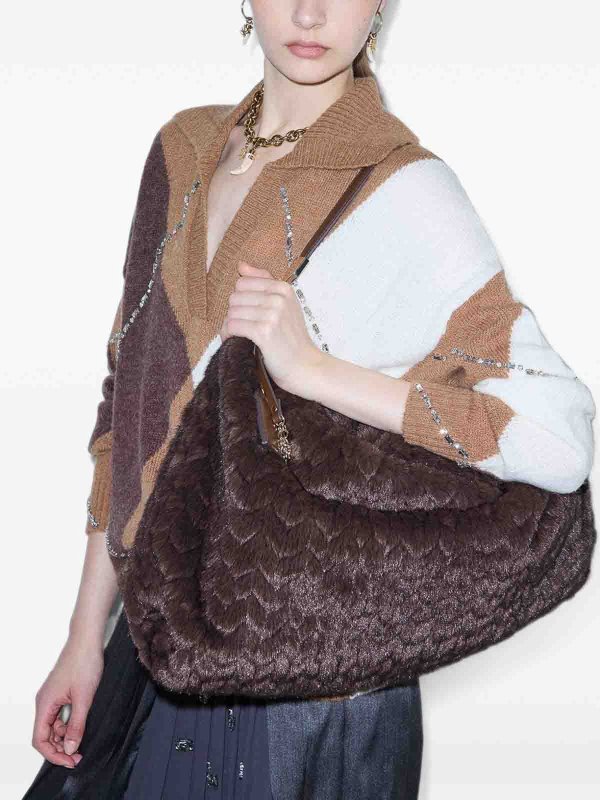 Schultertaschen shop online Schultertasche - Braun
