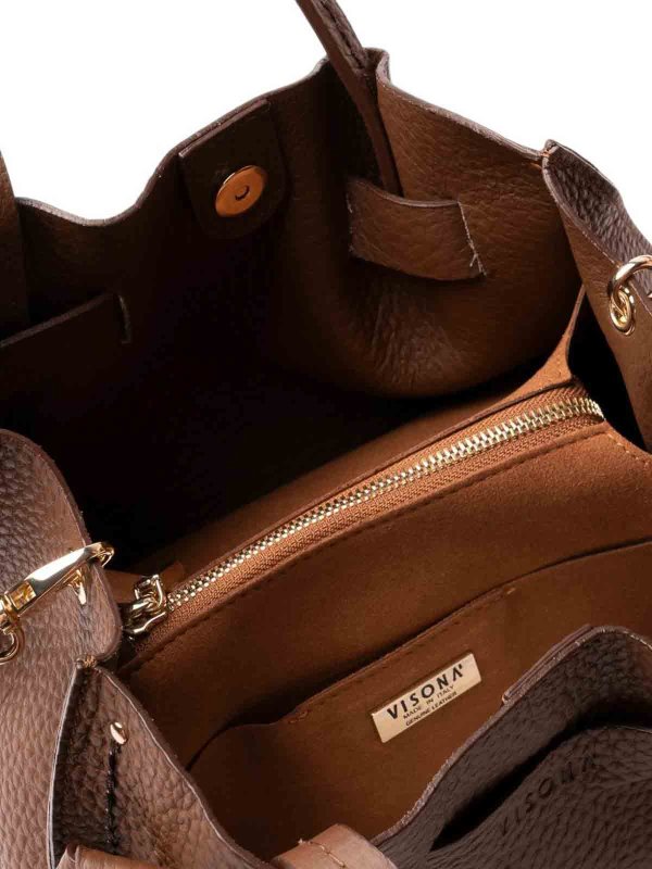 VISONA: Sacs à main online - Sac Cabas - Marron