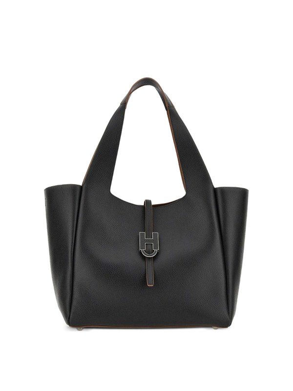 HOGAN: Handtaschen - Shopper - Schwarz