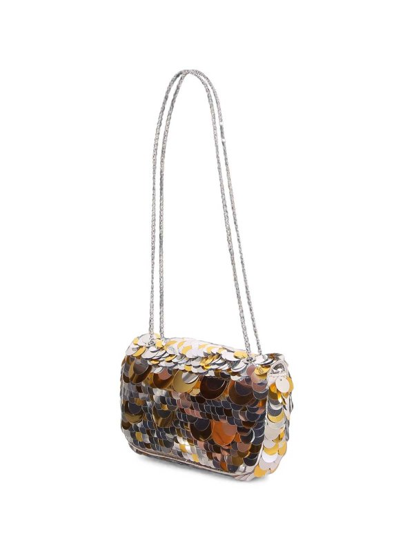The Best Shops RABANNE: Handtaschen - Shopper - Silber