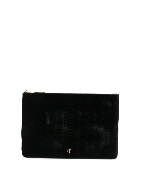 ELISABETTA FRANCHI: Clutches - Clutch - Schwarz