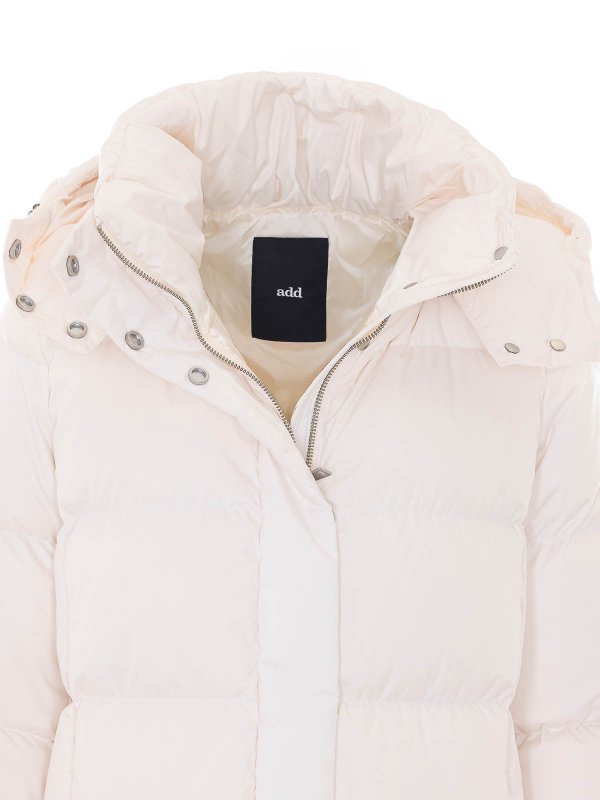 ダウンジャケット - 白 shop online: ADD