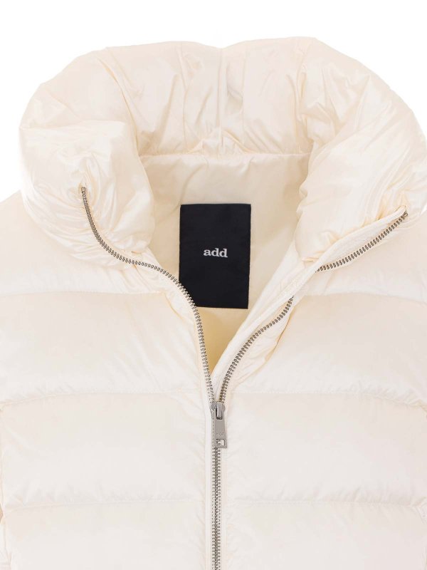ダウンジャケット - 白 shop online: ADD