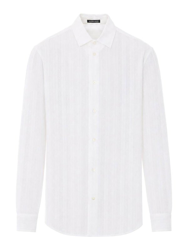 ANN DEMEULEMEESTER: Hemden - Hemd - Weiß