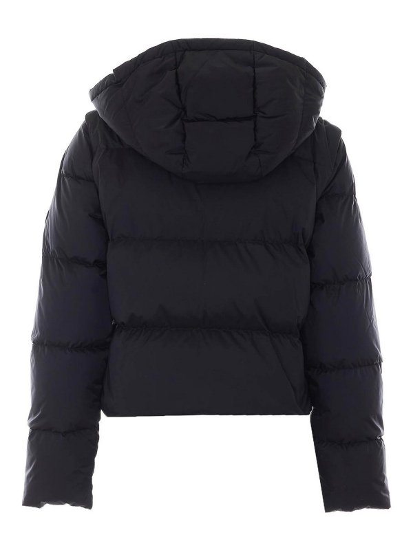 BURBERRY: padded jackets online - Black Down Jacket