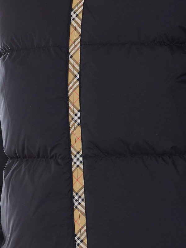 The Best Shops BURBERRY: padded jackets - Black Down Jacket