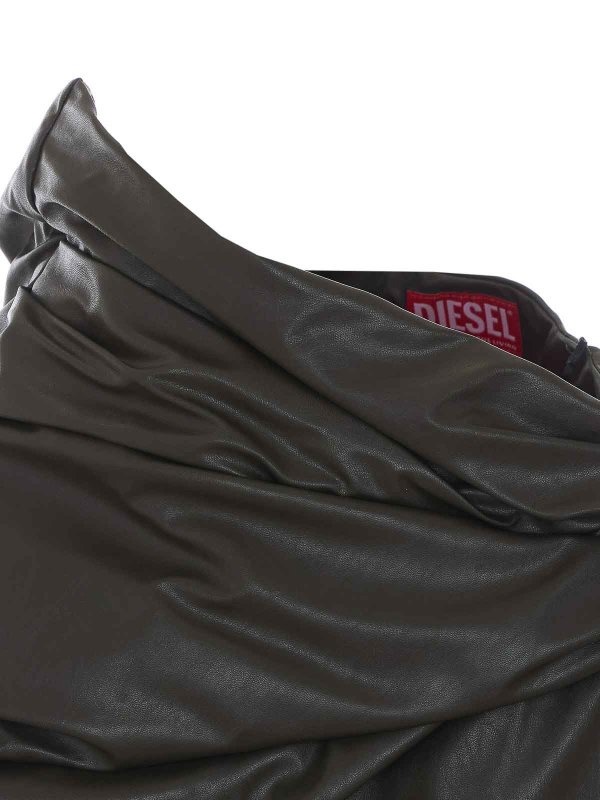膝丈/ミディスカート - 緑 shop online: DIESEL