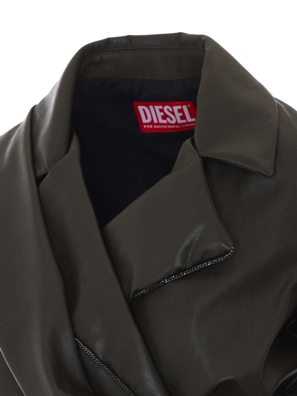 カジュアルジャケット - 緑 shop online: DIESEL