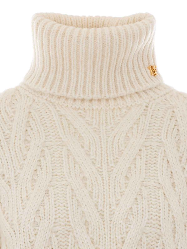 タートルネック/ポロネック - 白 shop online: ELISABETTA FRANCHI