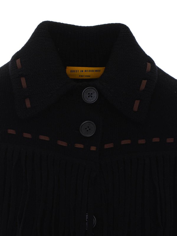カーディガン - 黒 shop online: GUEST IN RESIDENCE