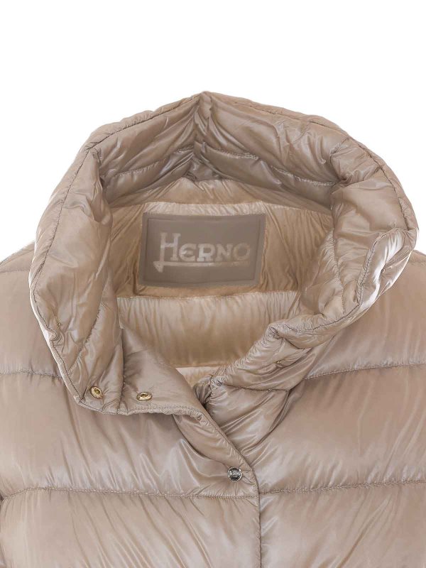 ダウンジャケット - ベージュ shop online: HERNO