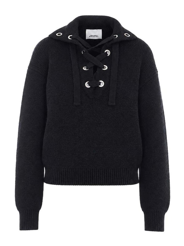 ISABEL MARANT: クルーネック - クルーネック - 黒