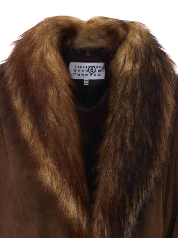 カジュアルジャケット - ブラウン shop online: MM6 MAISON MARGIELA
