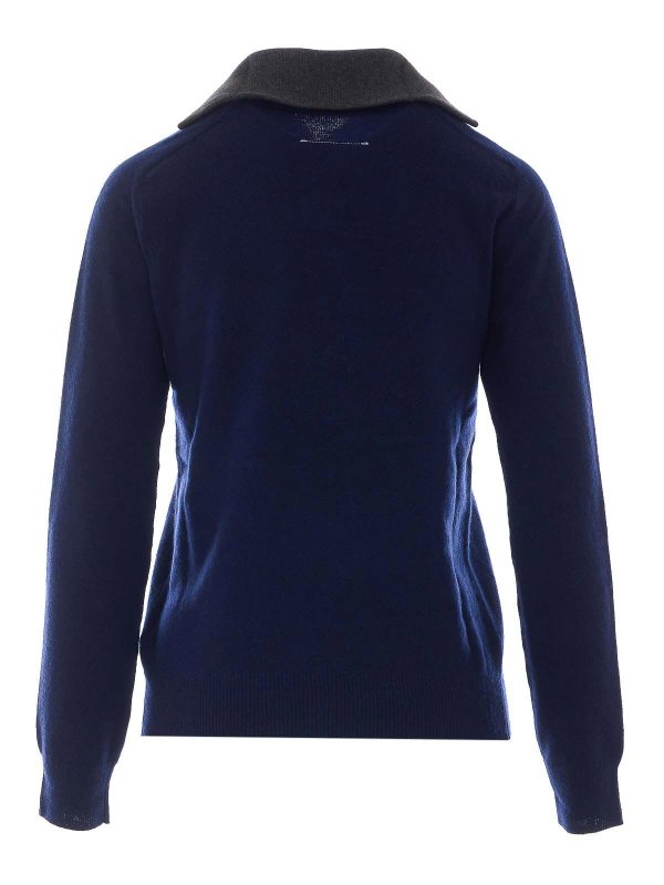 MM6 MAISON MARGIELA: クルーネック online - クルーネック - ブルー