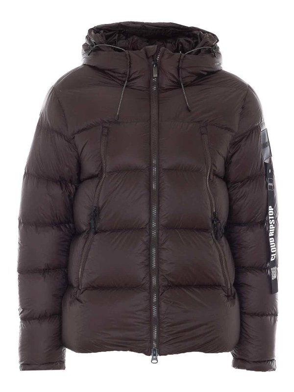 OUTHERE: padded jackets - Stripe Down Jacket