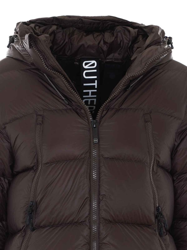 Stripe Down Jacket shop online: OUTHERE