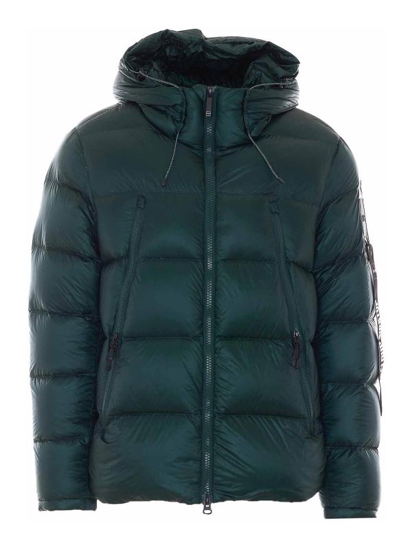 OUTHERE: padded jackets - Stripe Down Jacket