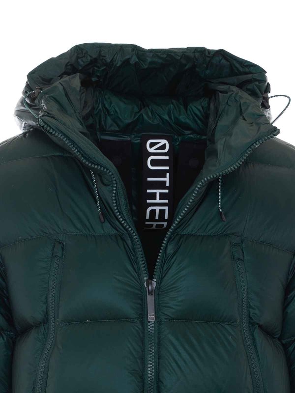 Stripe Down Jacket shop online: OUTHERE