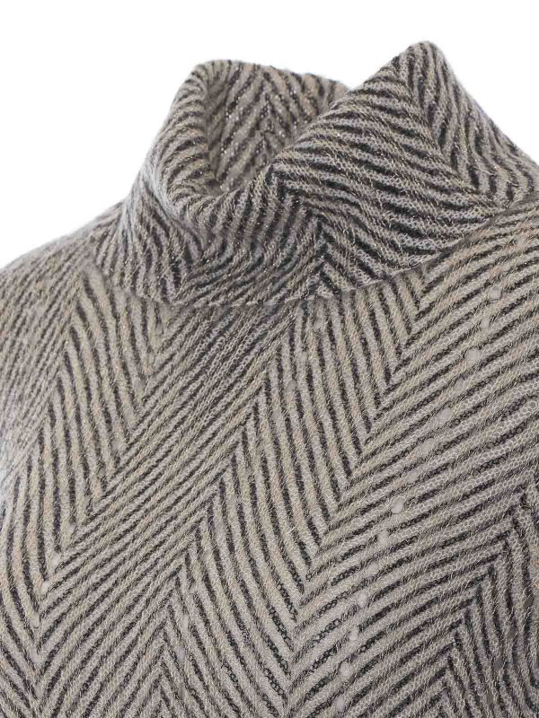 Rundhalspullover - Grau shop online: TWINSET