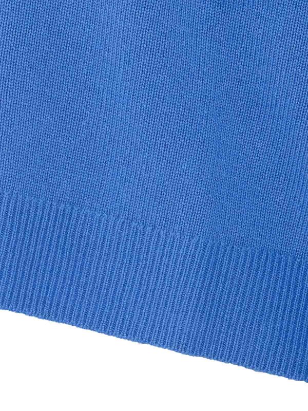 The Best Shops ANINE BING: Strickpullover mit Rundhalsausschnitt - Rundhalspullover - Blau