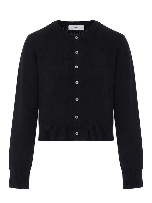 DUNST: Cardigans - Cardigan - Noir