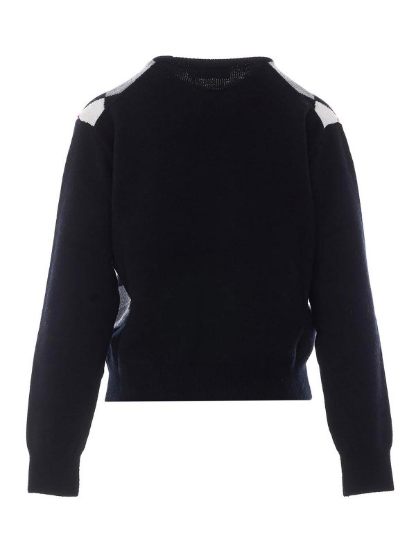 DUNST: crew necks online - Argyle Sweater