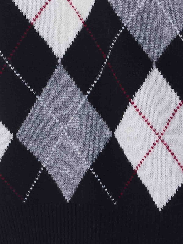 The Best Shops DUNST: crew necks - Argyle Sweater