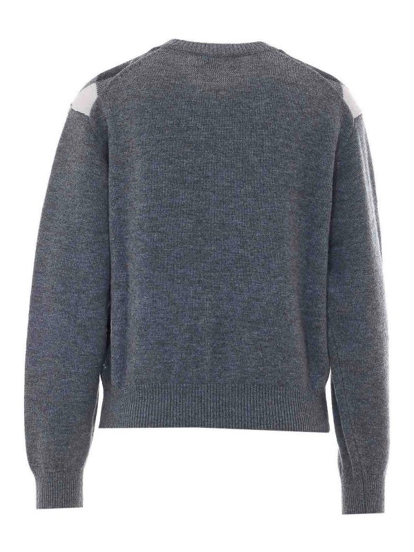 DUNST: Pull col rond online - Pull Col Rond - Gris