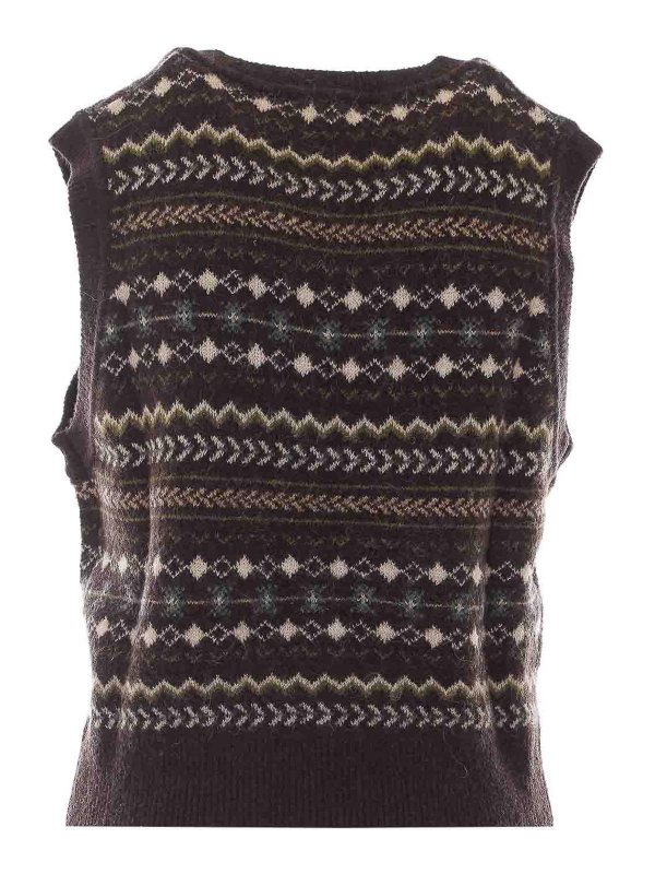 DUNST: ベスト online - ベスト - ブラウン