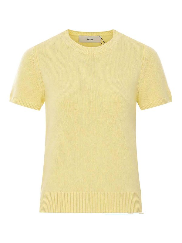 DUNST: Tops y camisetas sin mangas - Top - Amarillo