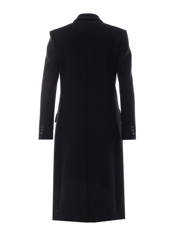 ELISABETTA FRANCHI: ニーレングスコート online - 膝丈コート - 黒