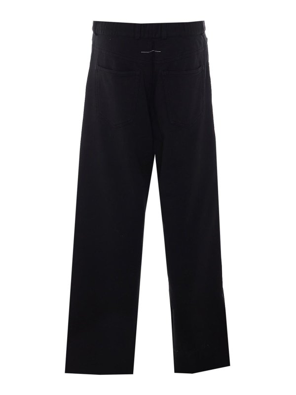 MM6 MAISON MARGIELA: スウェットパンツ online - トラックスーツ ボトムス - 黒