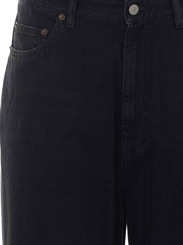 ストレートジーンズ - 黒 shop online: MM6 MAISON MARGIELA