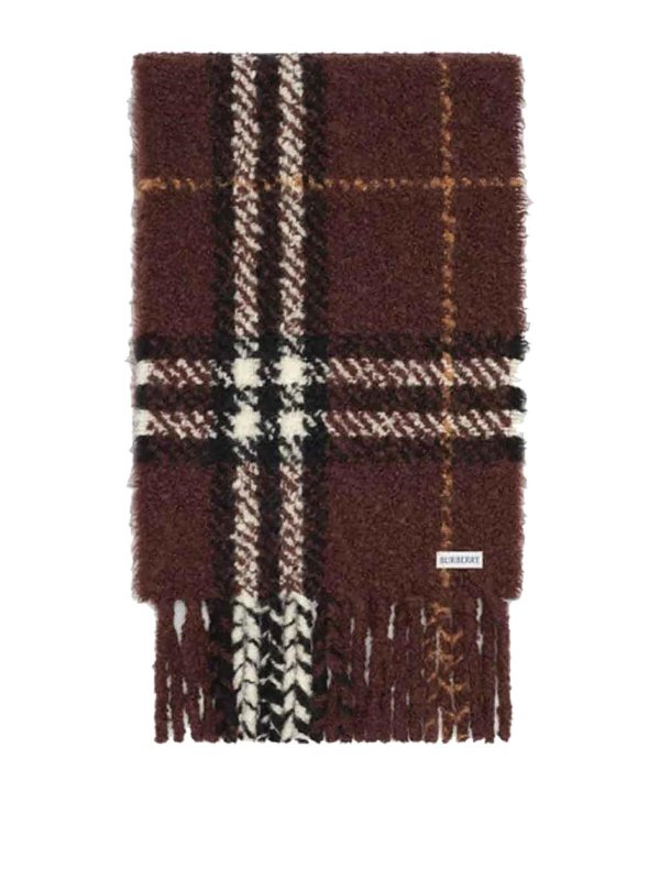 BURBERRY: スカーフ online - スカーフ - ブラウン