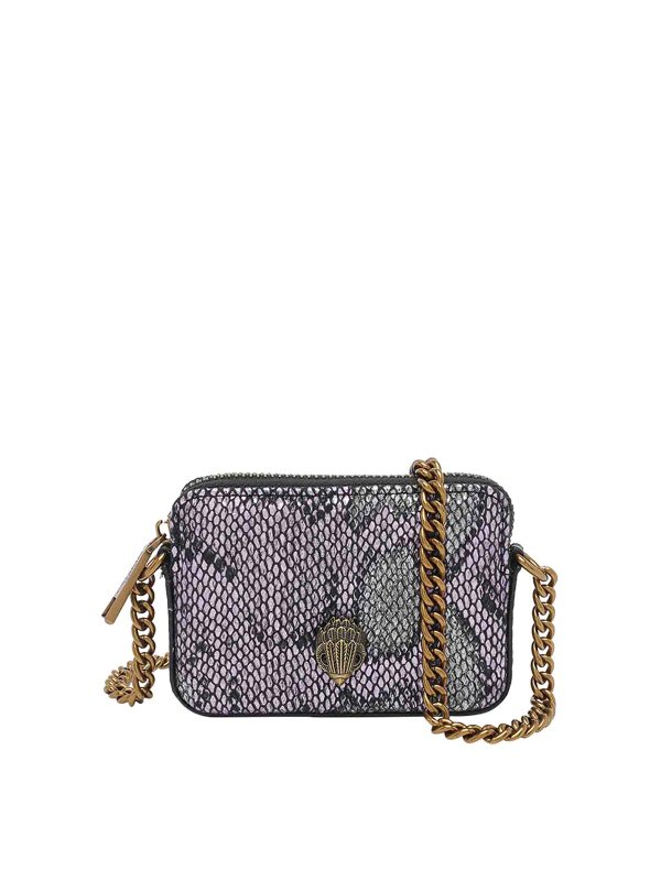 KURT GEIGER: クロスボディバッグ - クロスボディバッグ - 紫