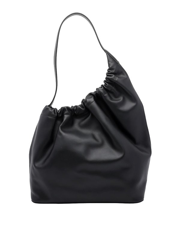 The Best Shops AESTHER EKME: ショルダーバッグ - ショルダーバッグ - 黒